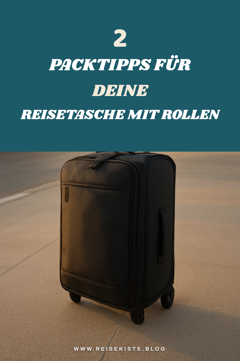 Wie du deine Reisetasche richtig packst