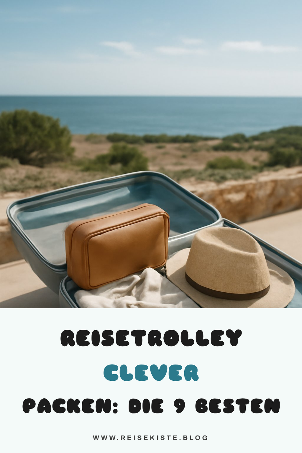 Reisetrolley clever packen: Die 9 besten Tipps für die Reise