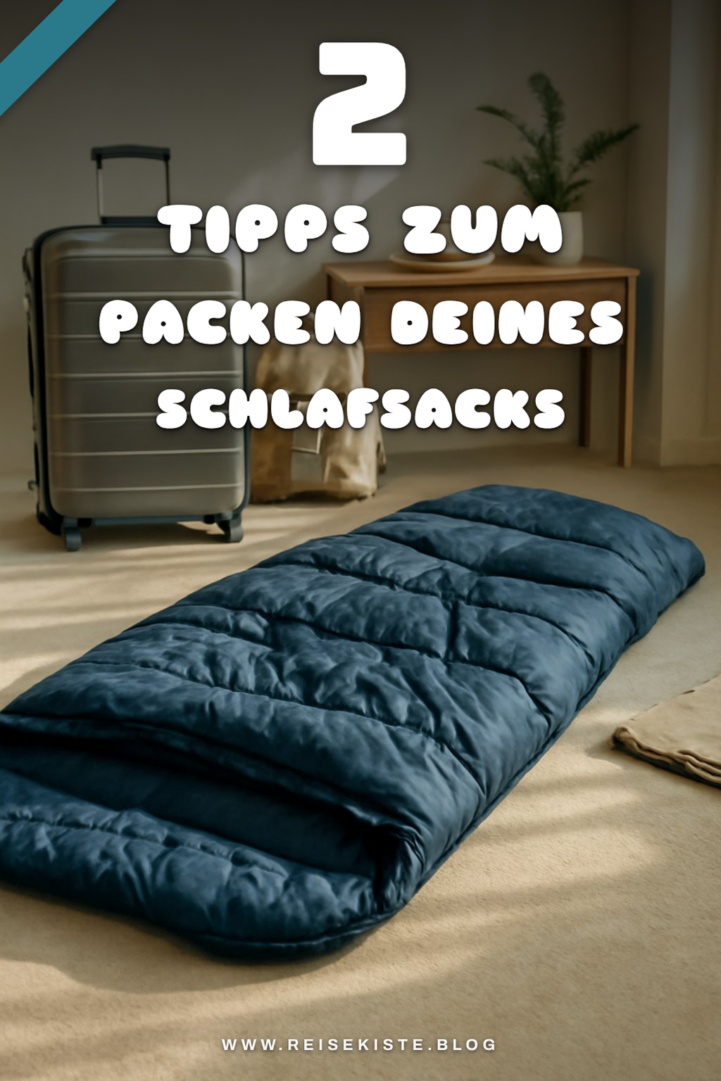 So packst du deinen Schlafsack richtig