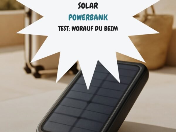 Solar Powerbank Test: Worauf du beim Kauf achten musst