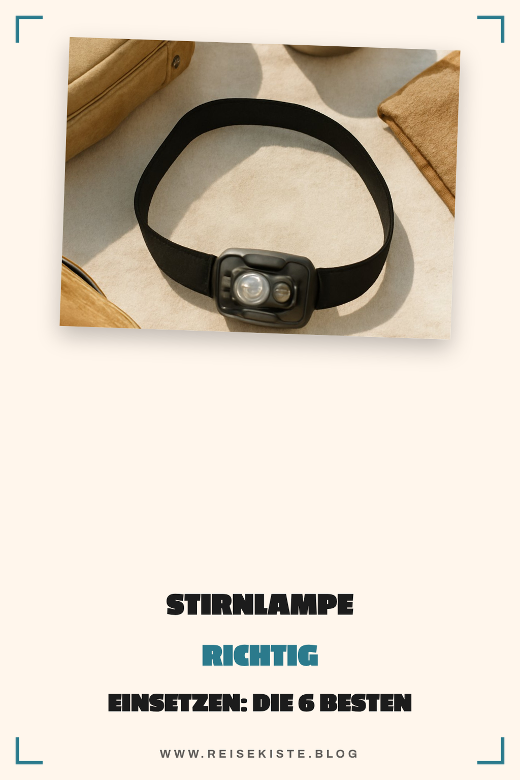 Stirnlampe richtig einsetzen: Die 6 besten Tipps für unterwegs