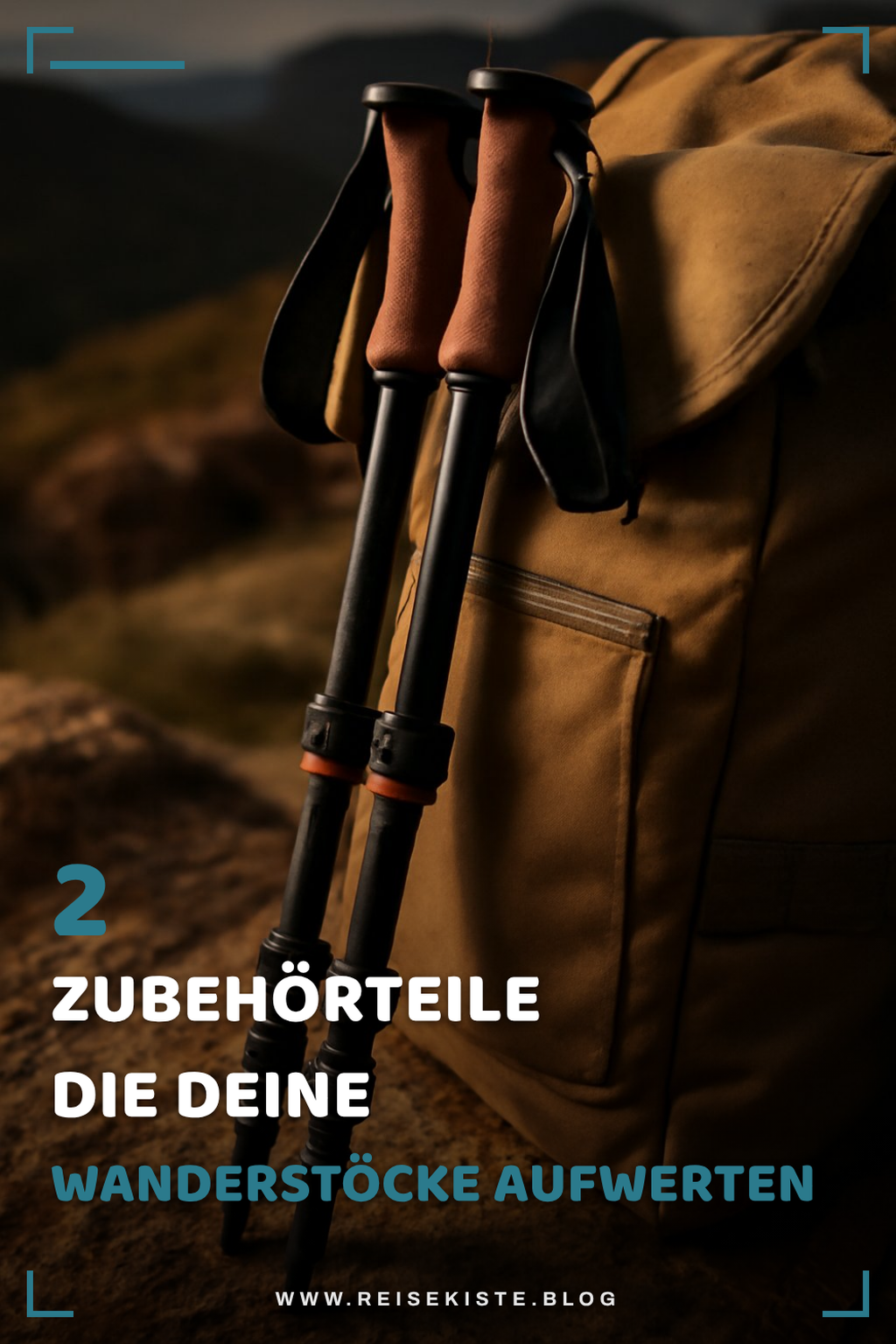 Zubehör für Wanderstöcke, das du kennen solltest