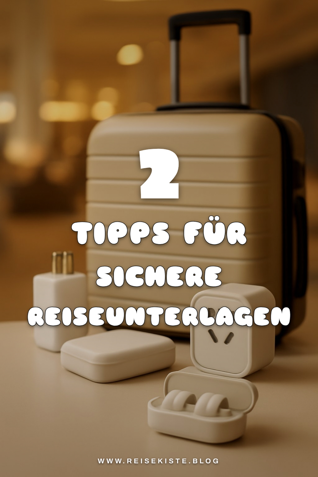 Wichtige Reiseunterlagen sicher verstauen