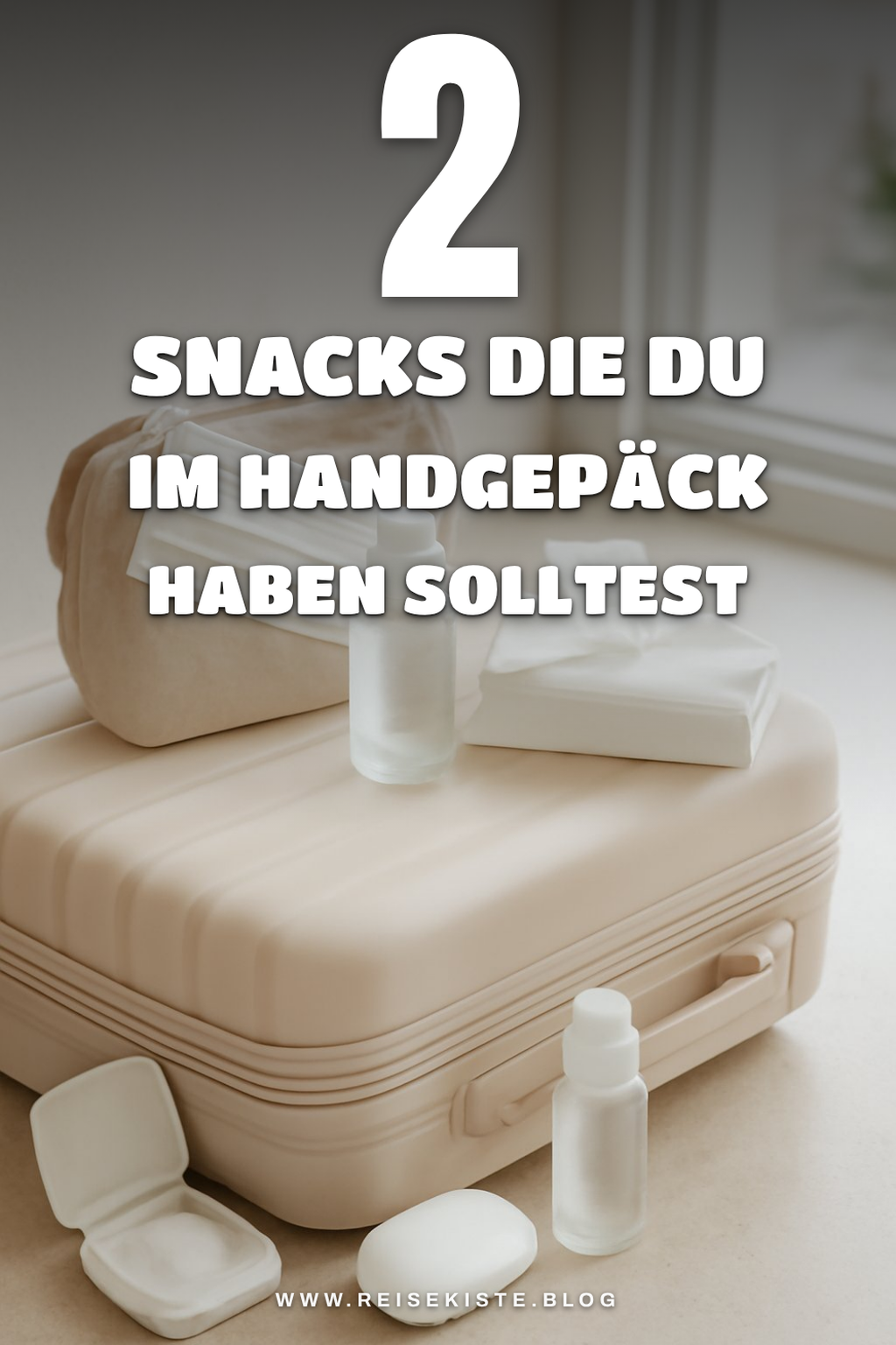 Praktische Snacks für unterwegs