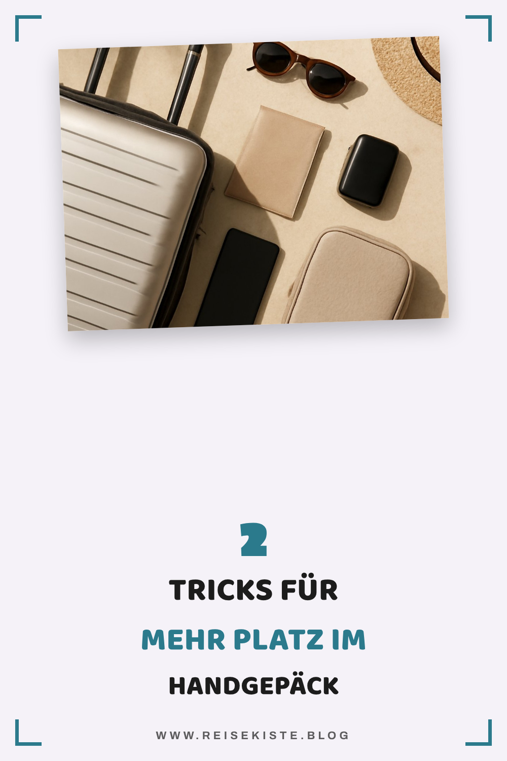 Tipps für mehr Platz im Handgepäck