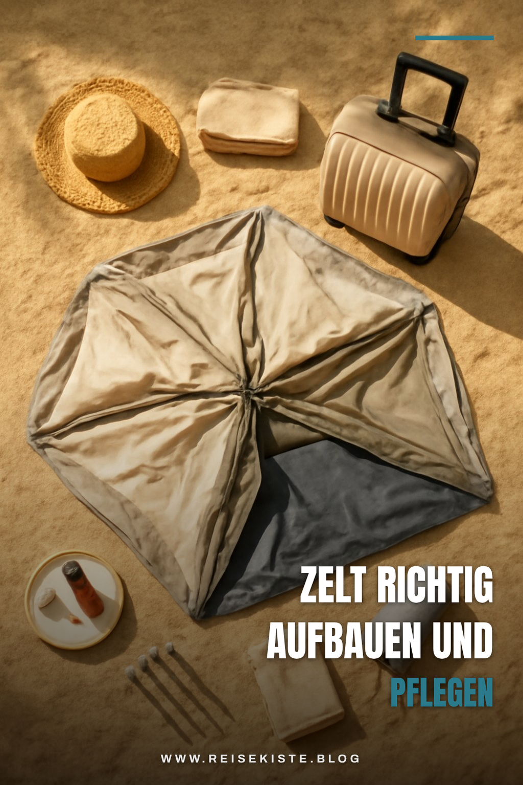 Zelt richtig aufbauen und pflegen: Die 4 wichtigsten Tipps