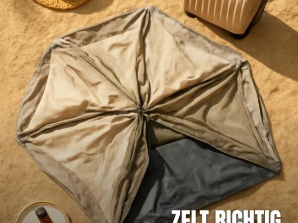 Zelt richtig aufbauen und pflegen: Die 4 wichtigsten Tipps