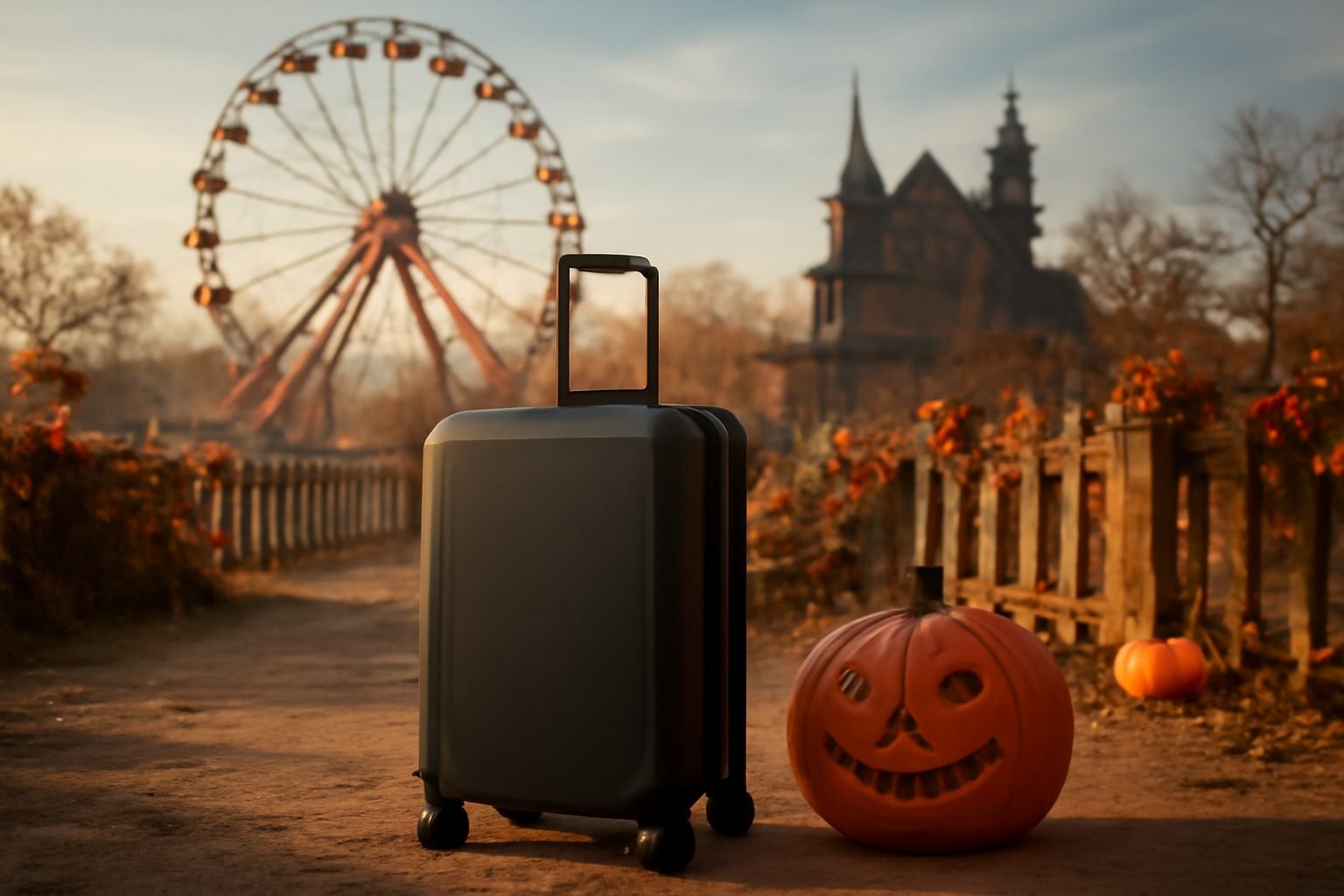 Freizeitpark Halloween mit Kindern — günstig statt teuer