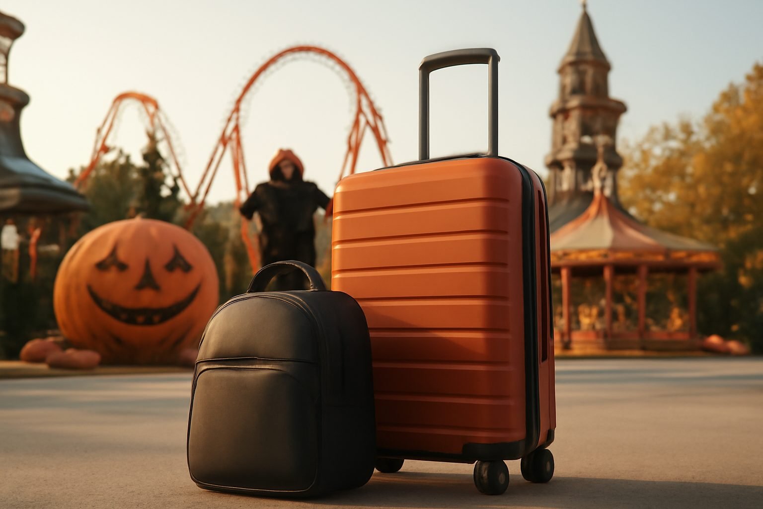 Halloween im Freizeitpark Übernachten