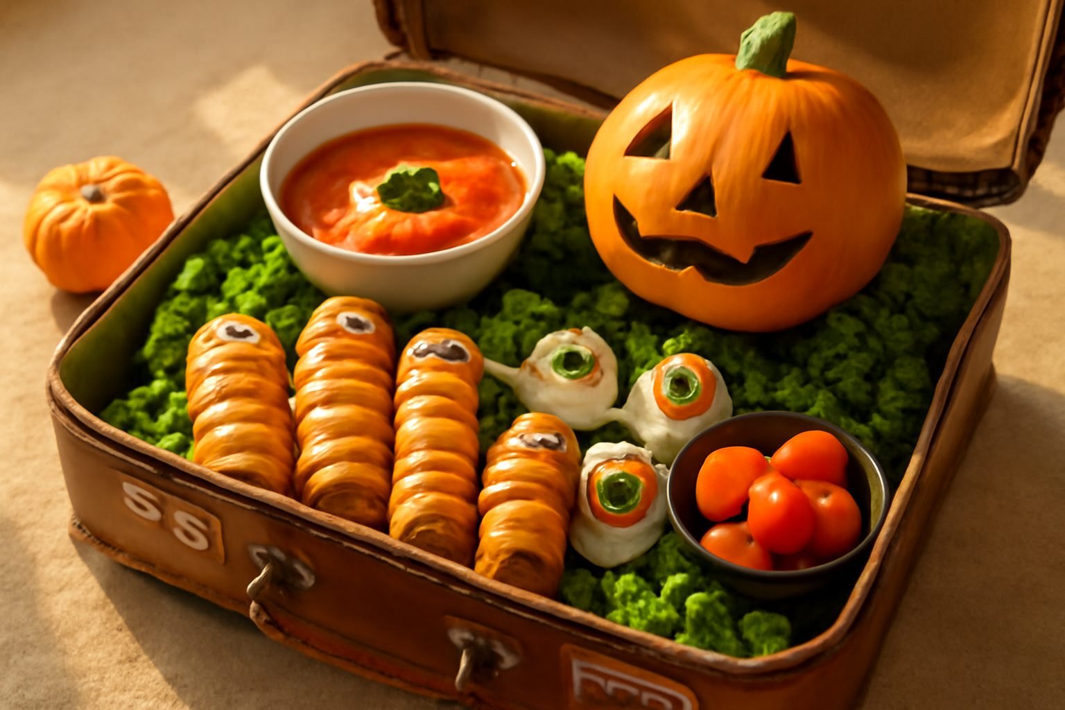 Halloween Rezepte zum Mitnehmen: die Checkliste zum Abhaken