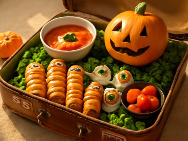 Halloween Rezepte zum Mitnehmen: die Checkliste zum Abhaken