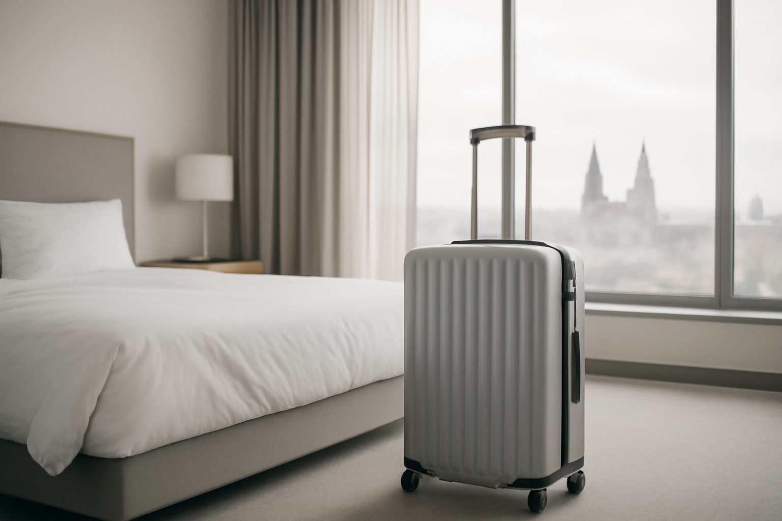 Reise-Rucksack 50L mit vielen Fächern