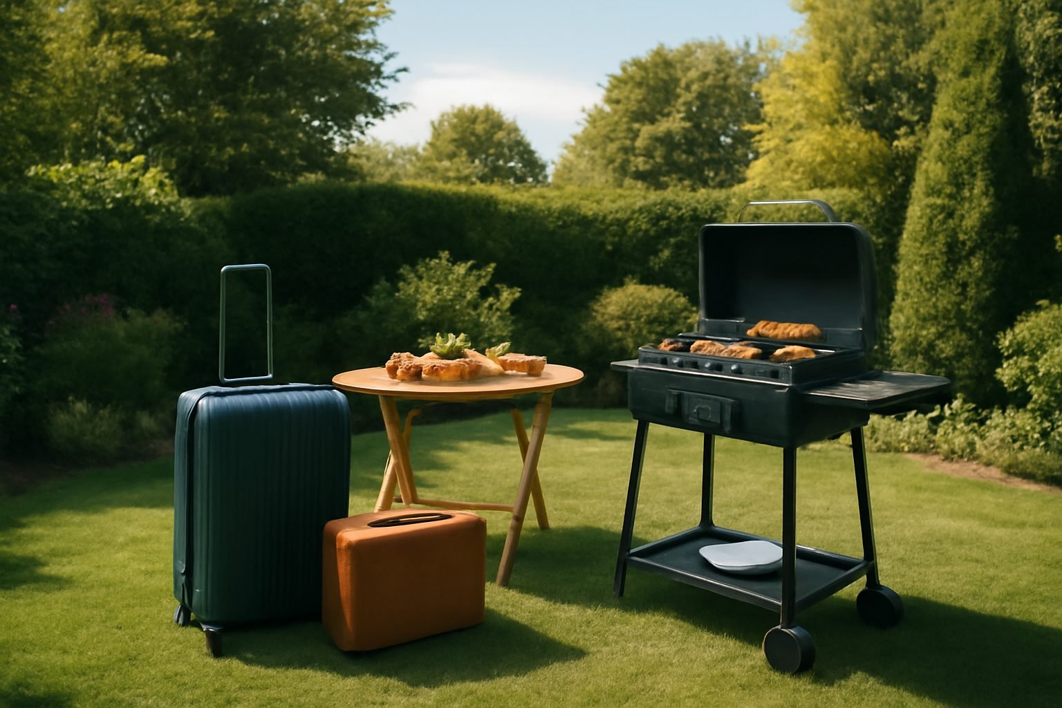 Mitbringsel Grillparty fürs Ferienhaus
