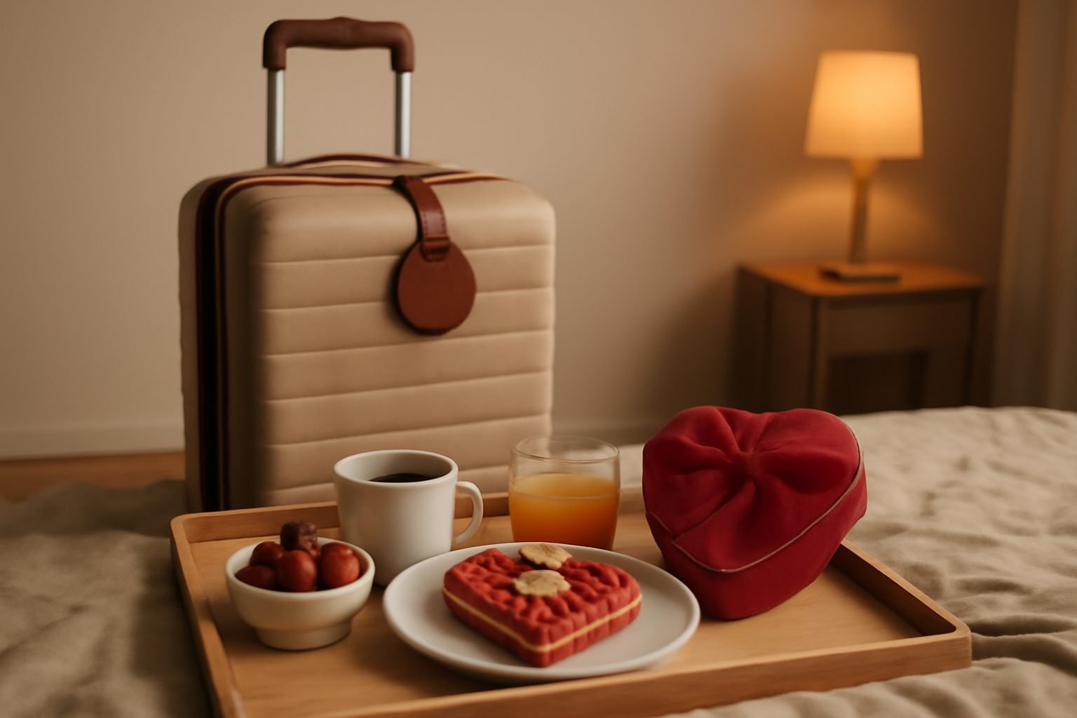 Valentinstag Frühstück für unterwegs — 14 Punkte zum Abhaken
