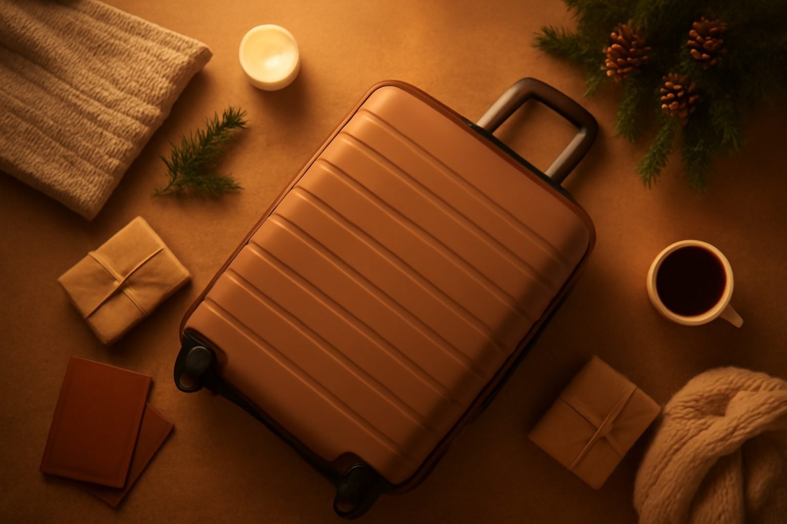 Weihnachten im warmen Verbringen in 6 Schritten