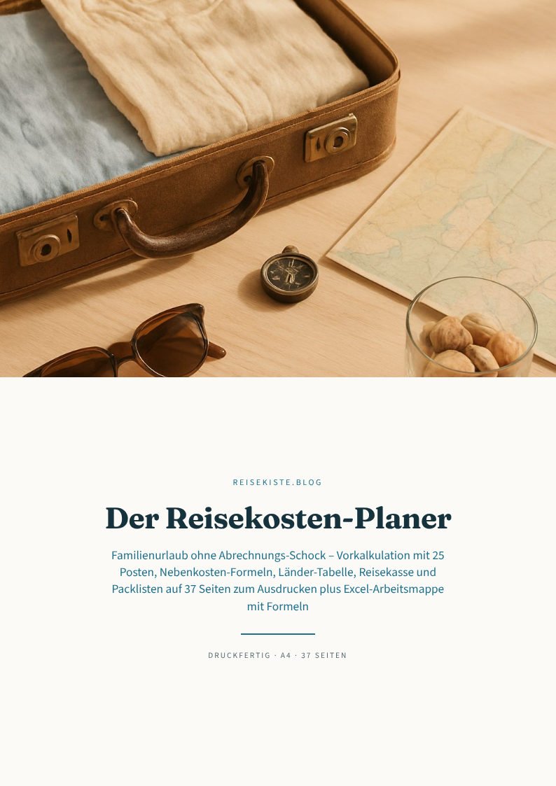 Der Reisekosten-Planer – Vorschau Seite 2